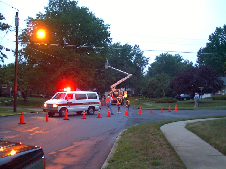 Wires on Brookfield Drive