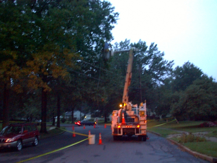 Wires on Brookfield Drive