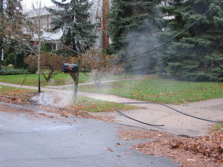 Wires on Cooperlanding Road