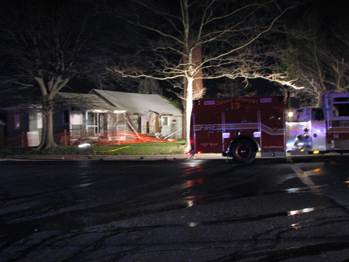 Brace Road Fire