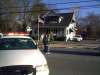 Building fire on Route 561