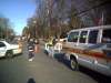Building fire on Route 561