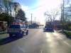 Building fire on Route 561