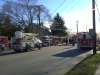 Building fire on Route 561